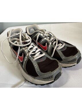 NIKE Initiator Training Shoes Womens 6.5 Running Black/Pink Swoosh Lace Up Sneak